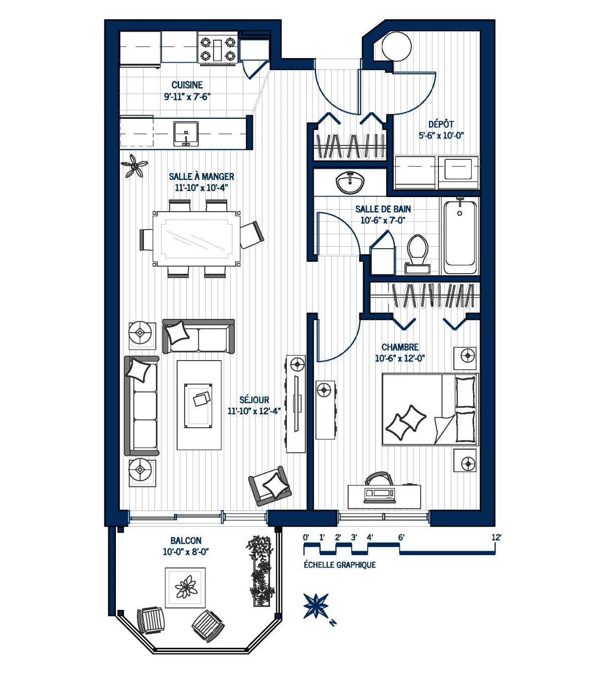 Plan Appartement 409