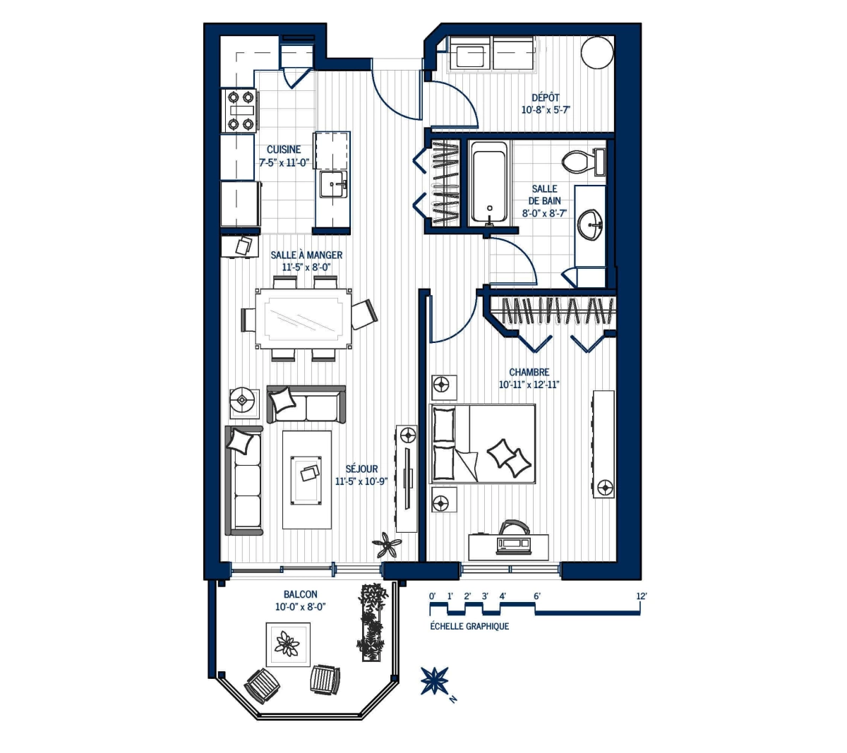 Plan Appartement 111
