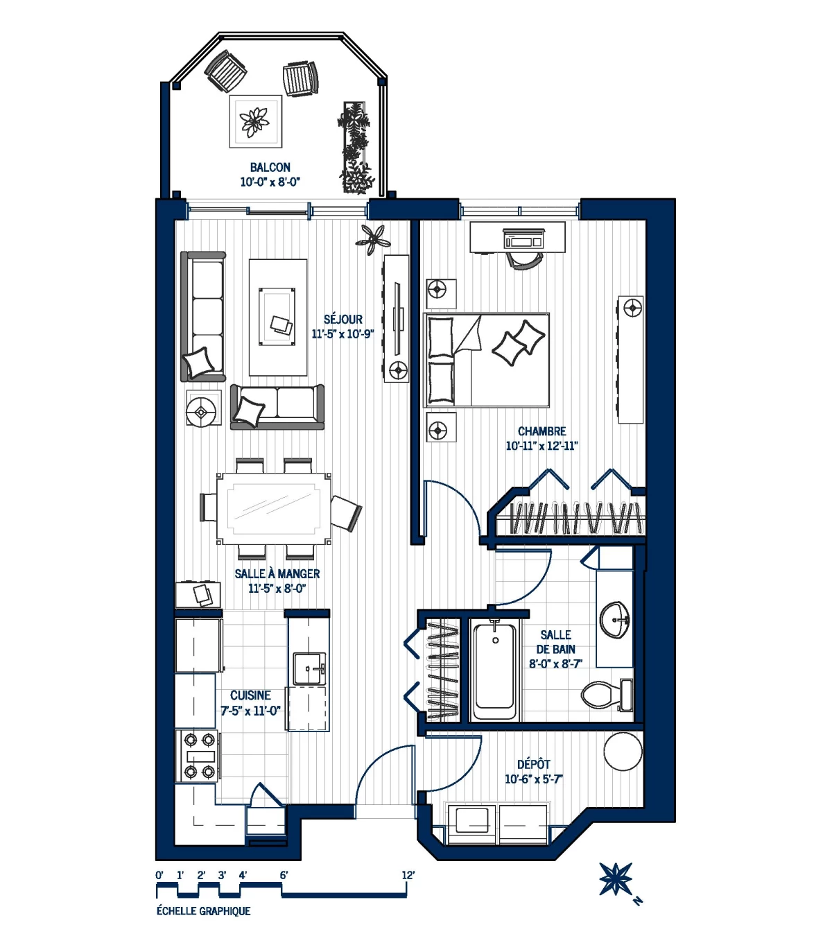 Plan Appartement 416