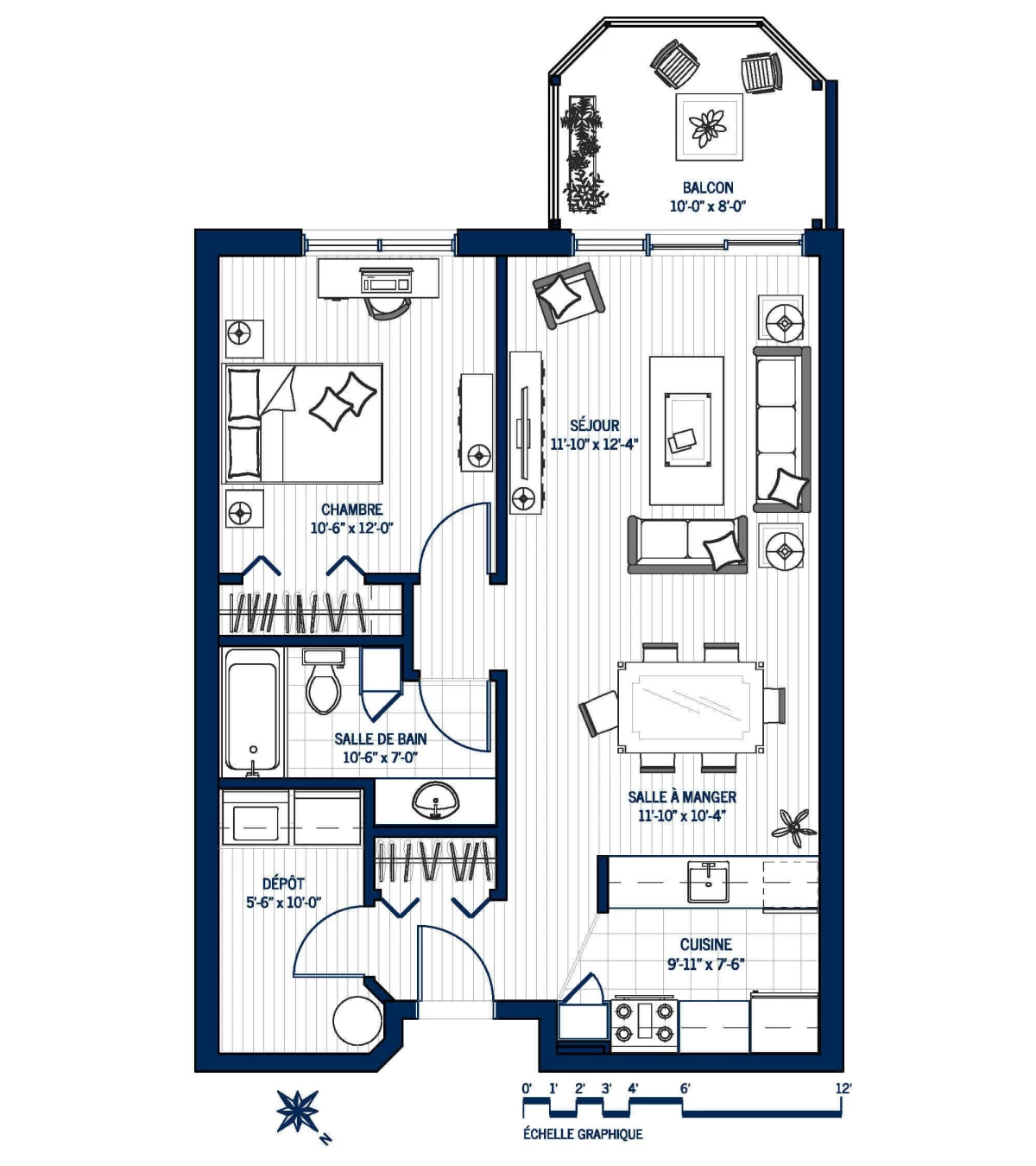 Plan Appartement 208