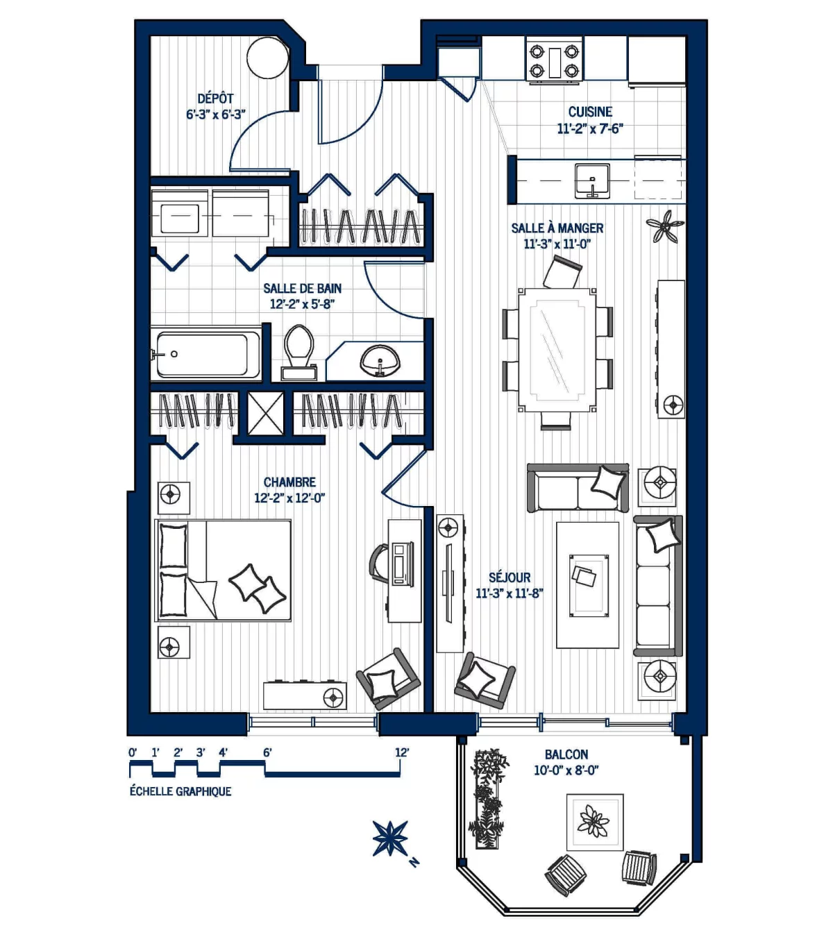 Plan Appartement 116