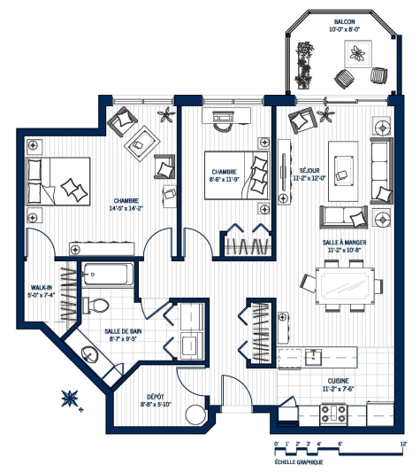Plan Appartement 309
