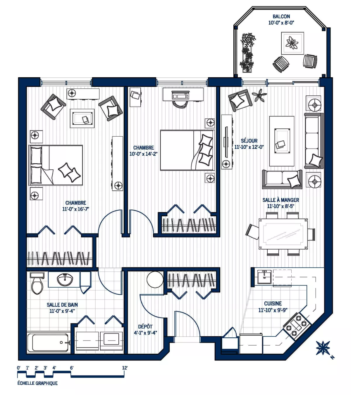 Plan Appartement 111