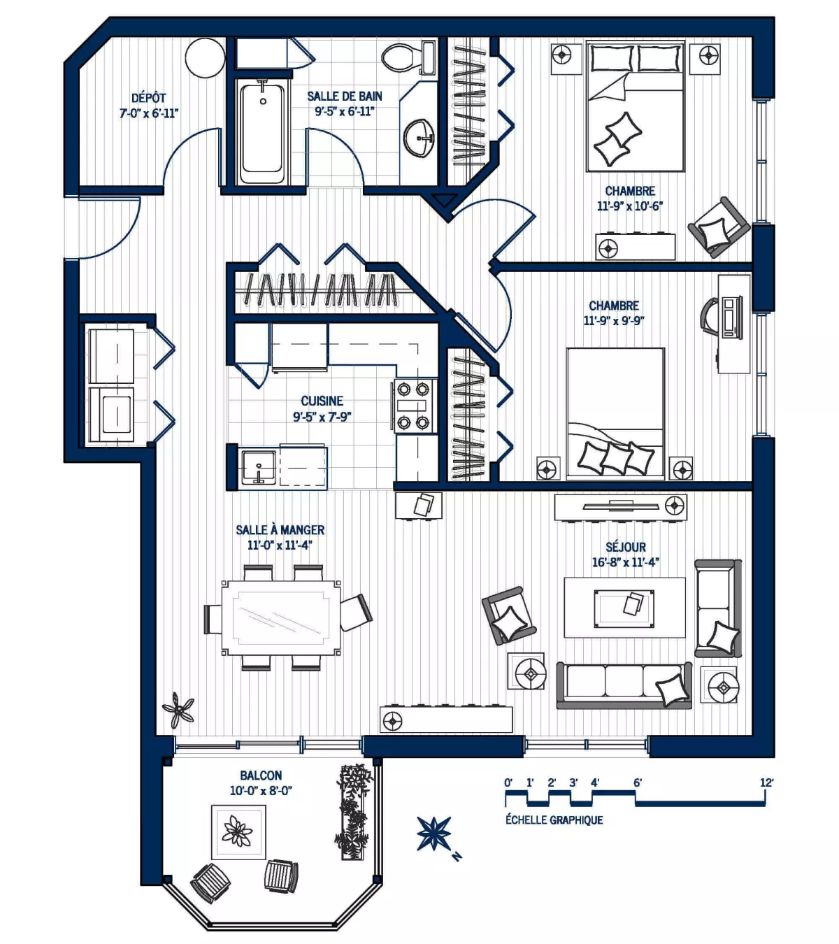 Plan Appartement 213