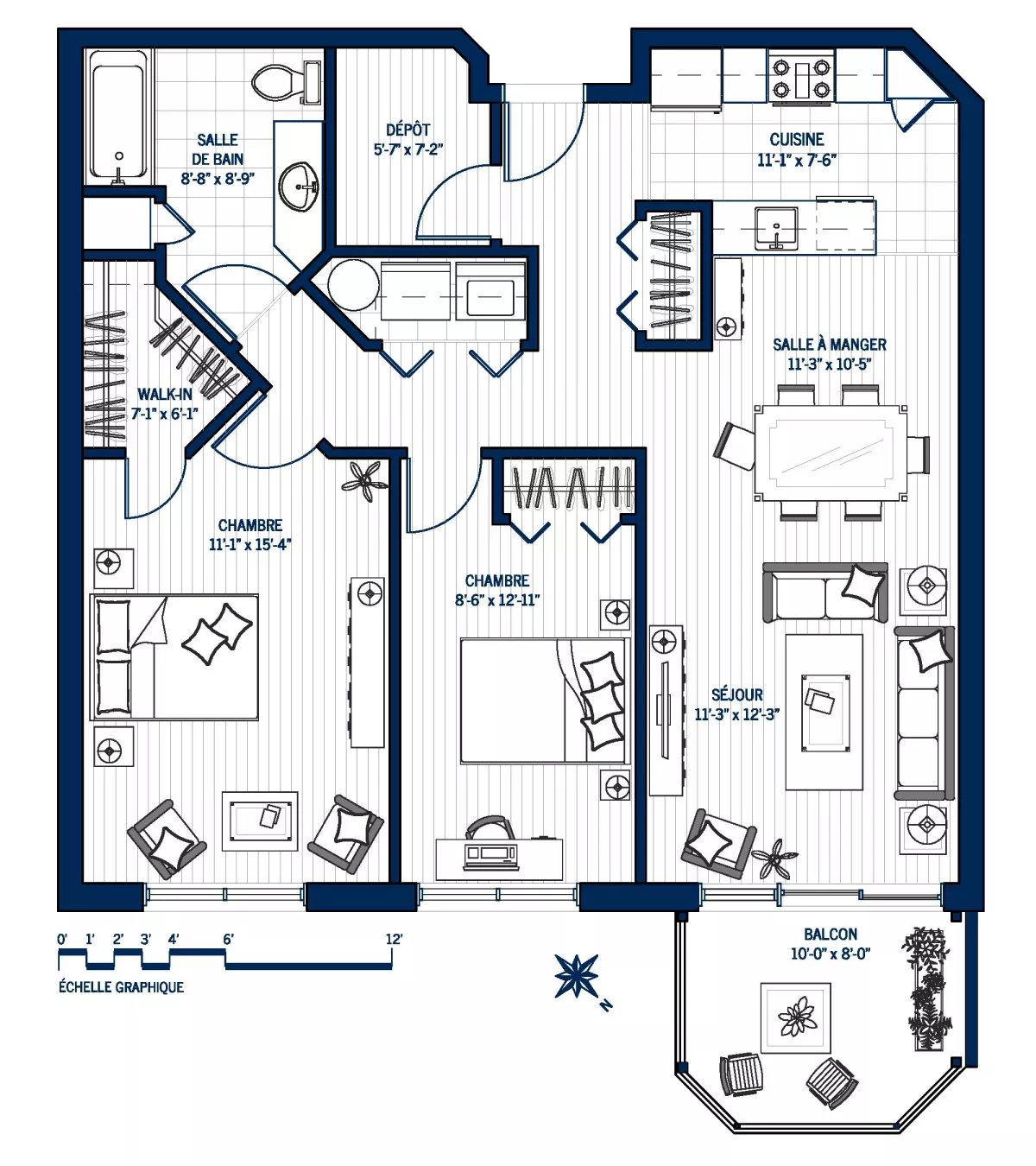 Plan Appartement 114