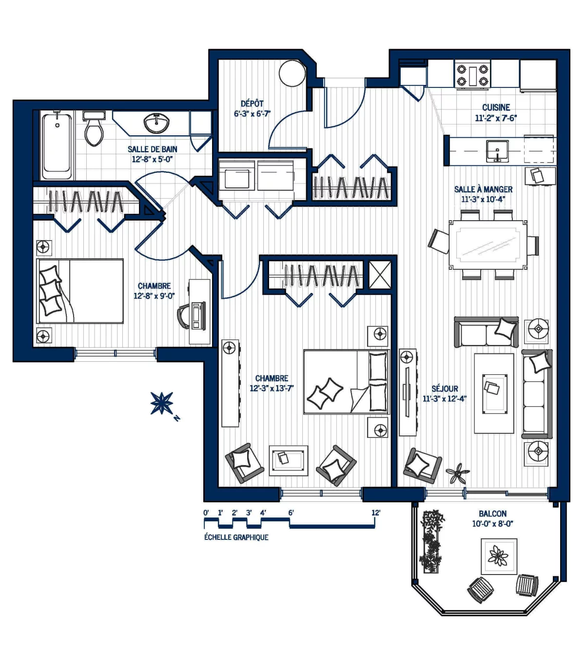 Plan Appartement 216