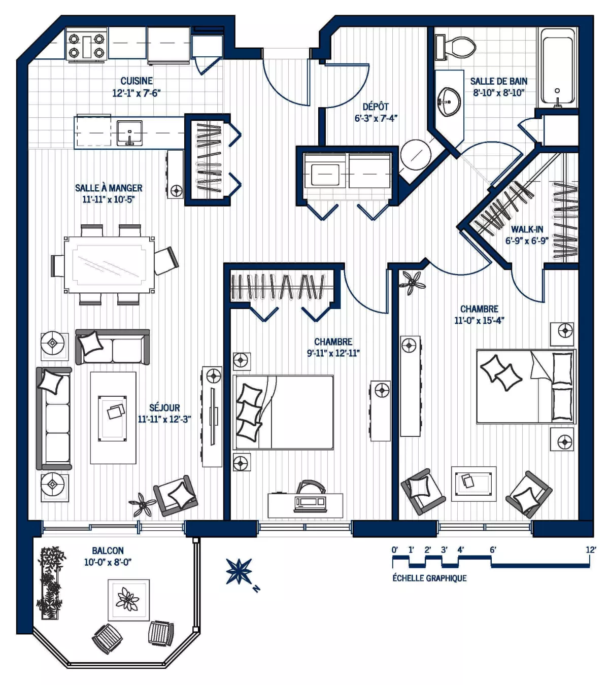 Plan Appartement 303