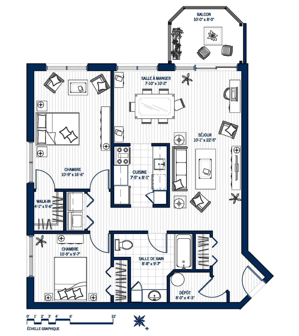 Plan Appartement 405