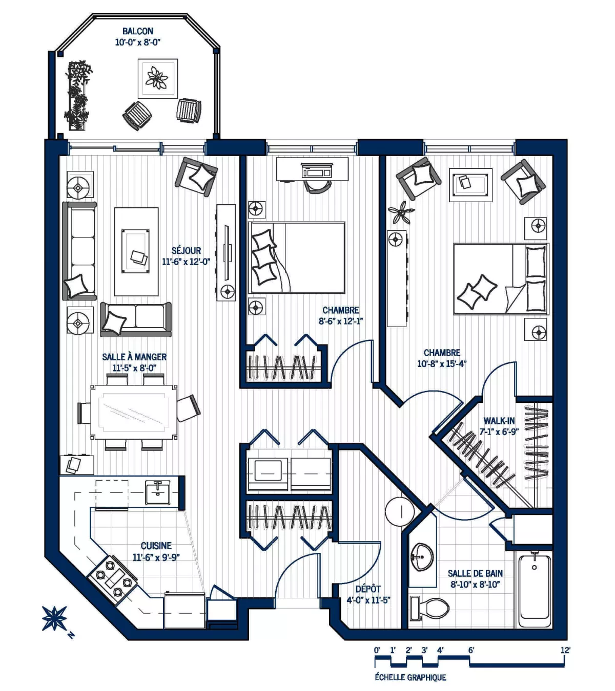 Plan Appartement 406