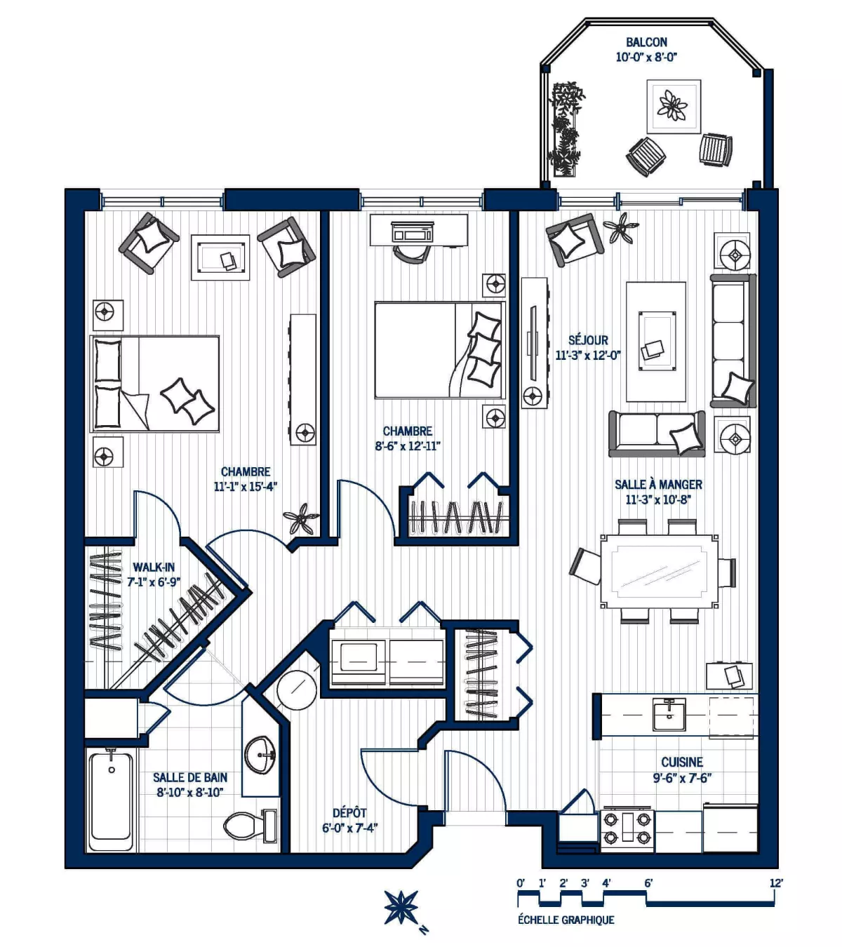 Plan Appartement 207