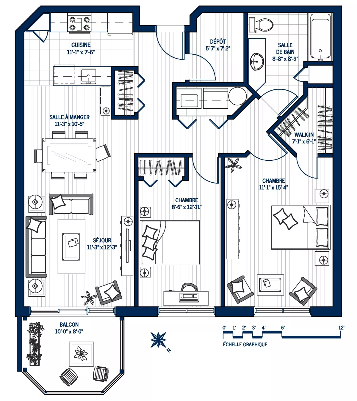 Plan Appartement 203