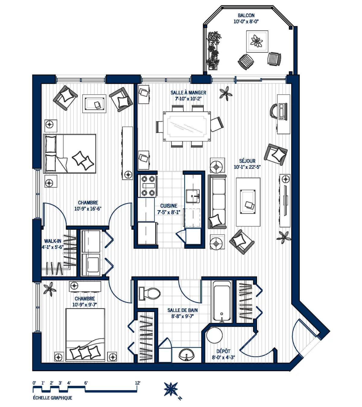 Plan Appartement 105