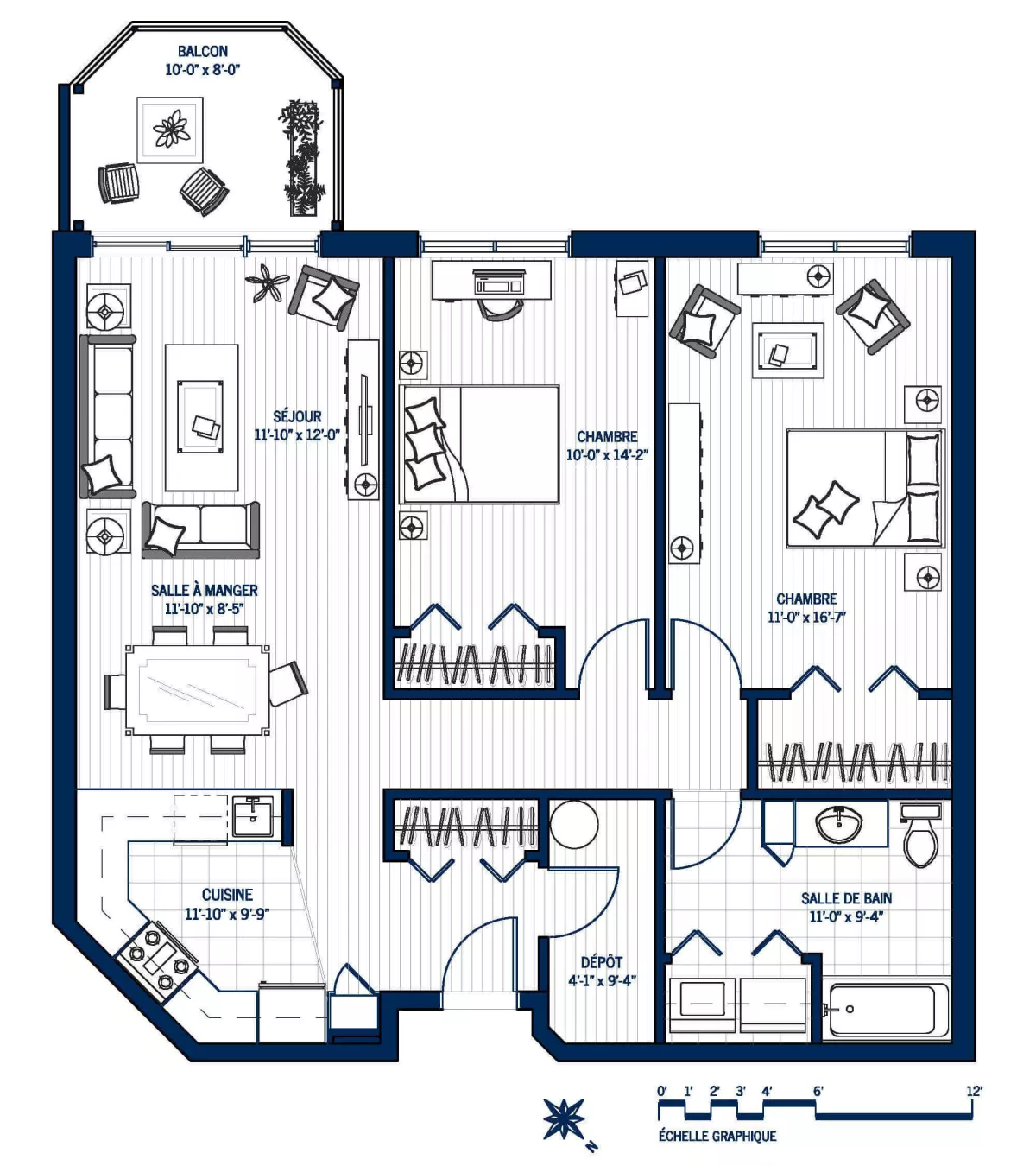 Plan Appartement 406