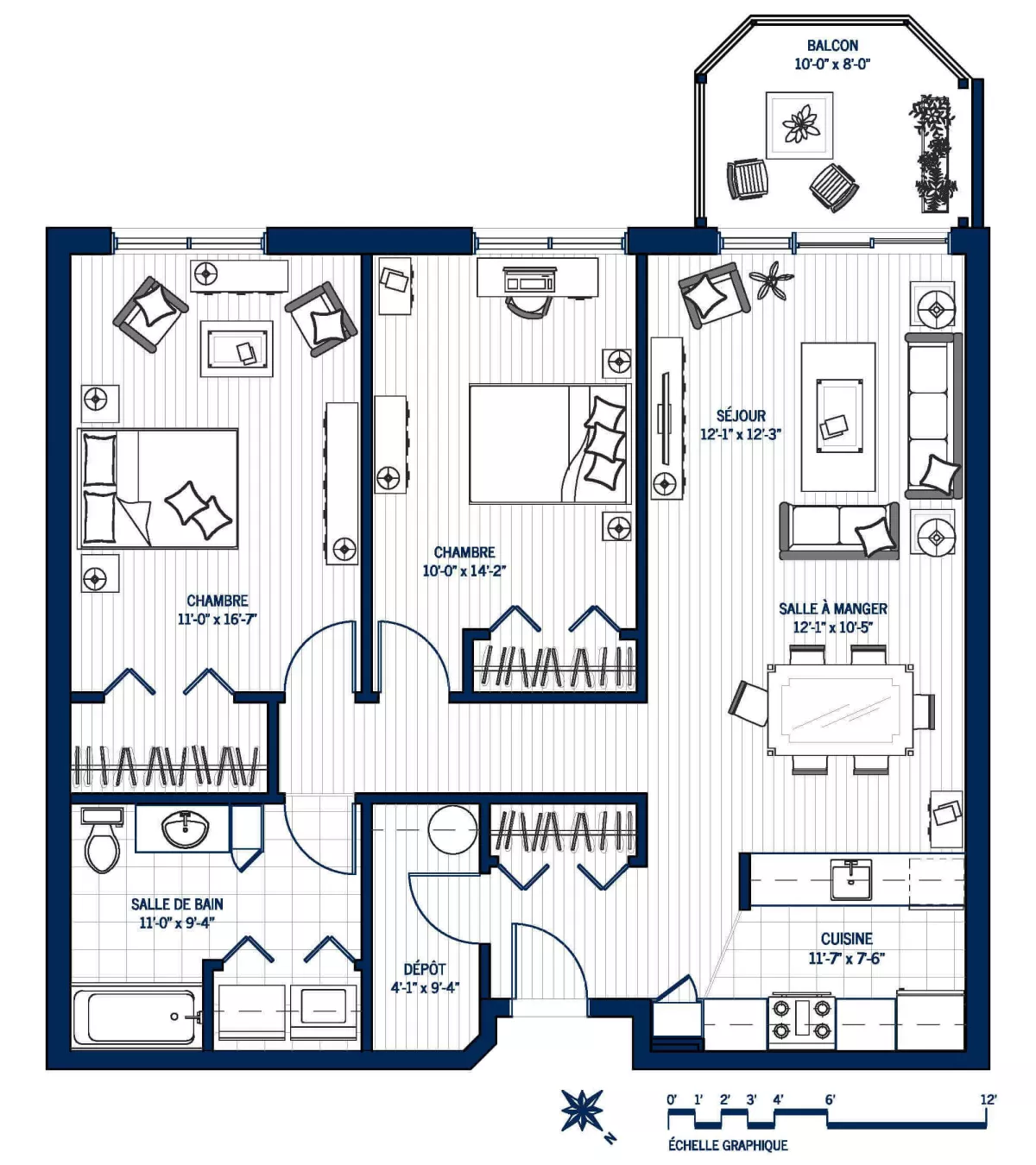 Plan Appartement 307