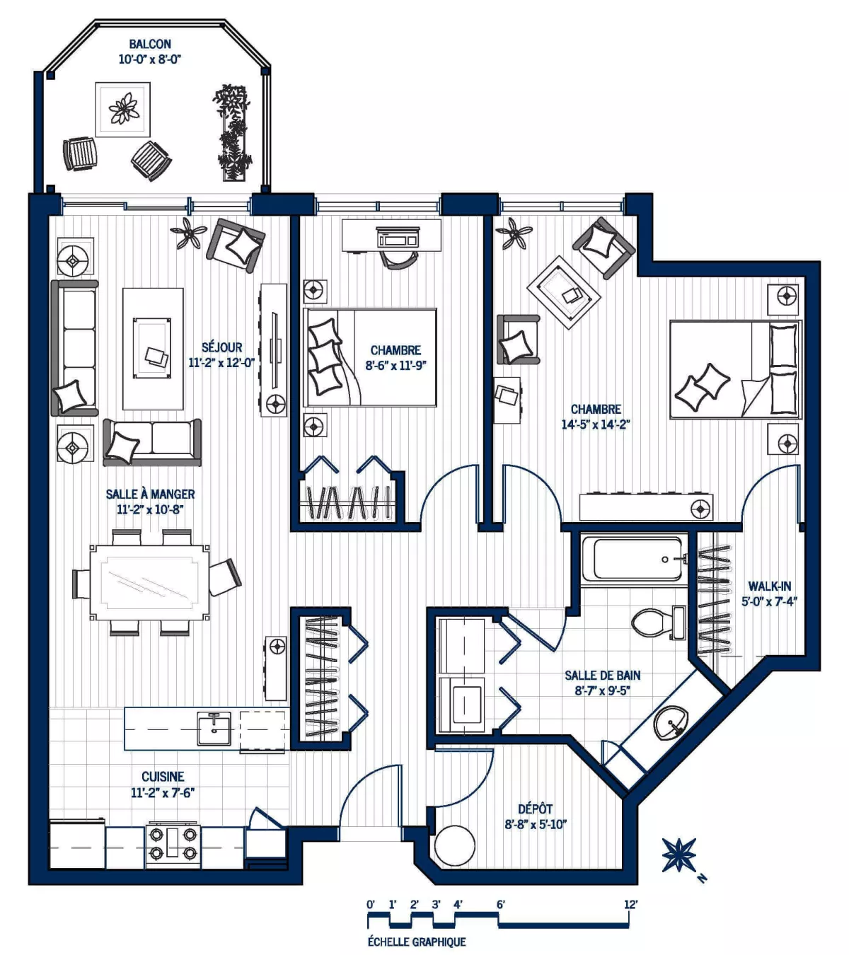 Plan Appartement 408