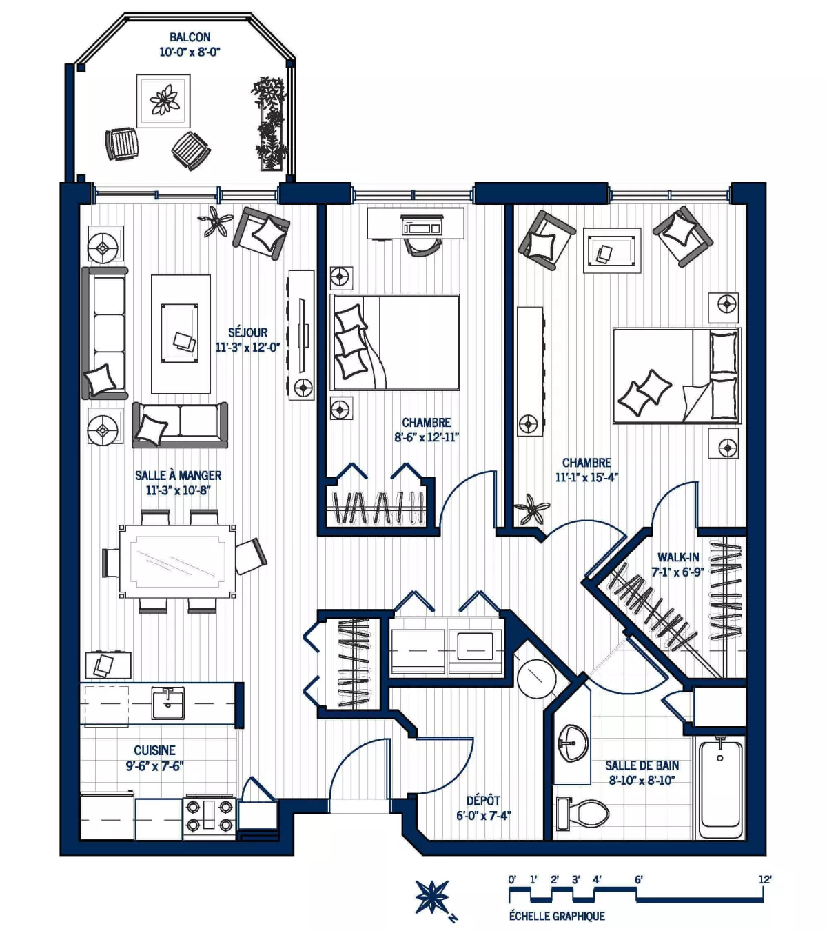 Plan Appartement 410