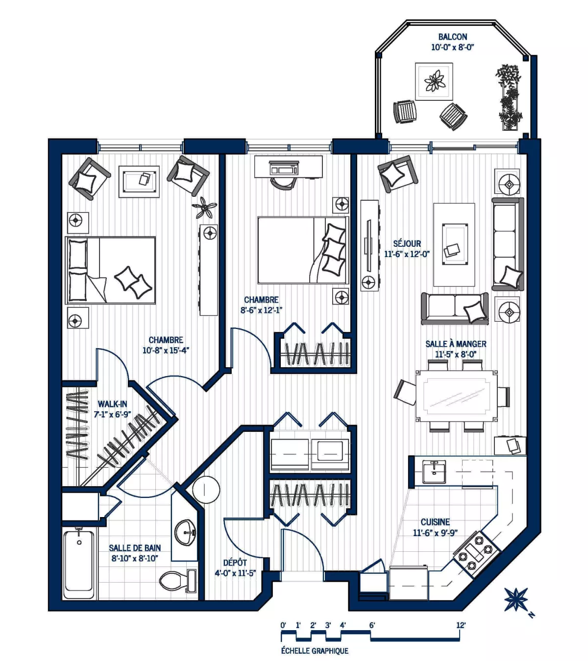 Plan Appartement 111