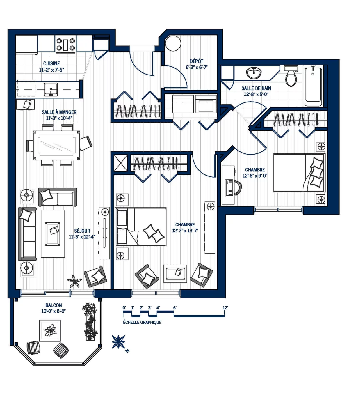 Plan Appartement 201