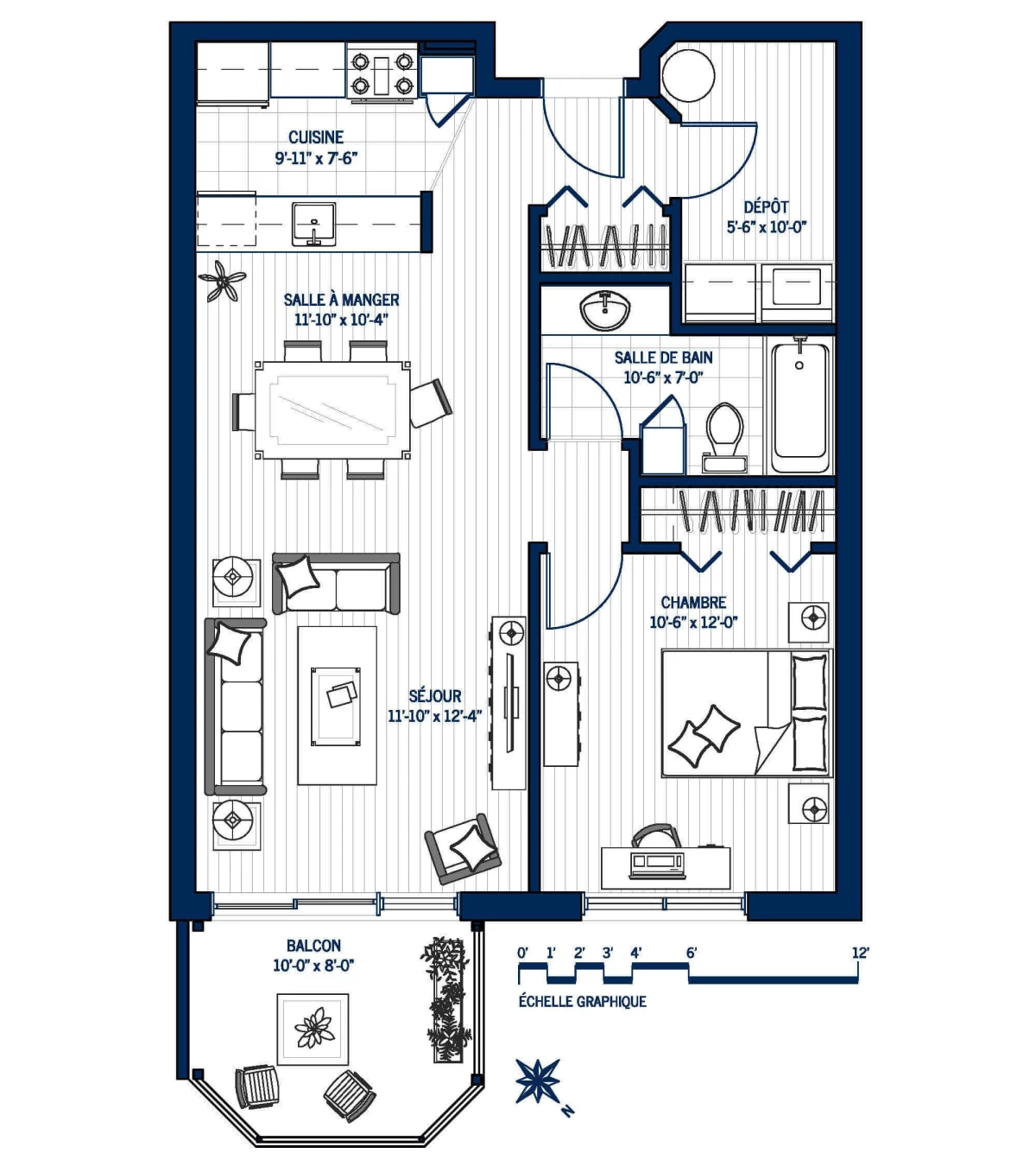 Plan Appartement 415