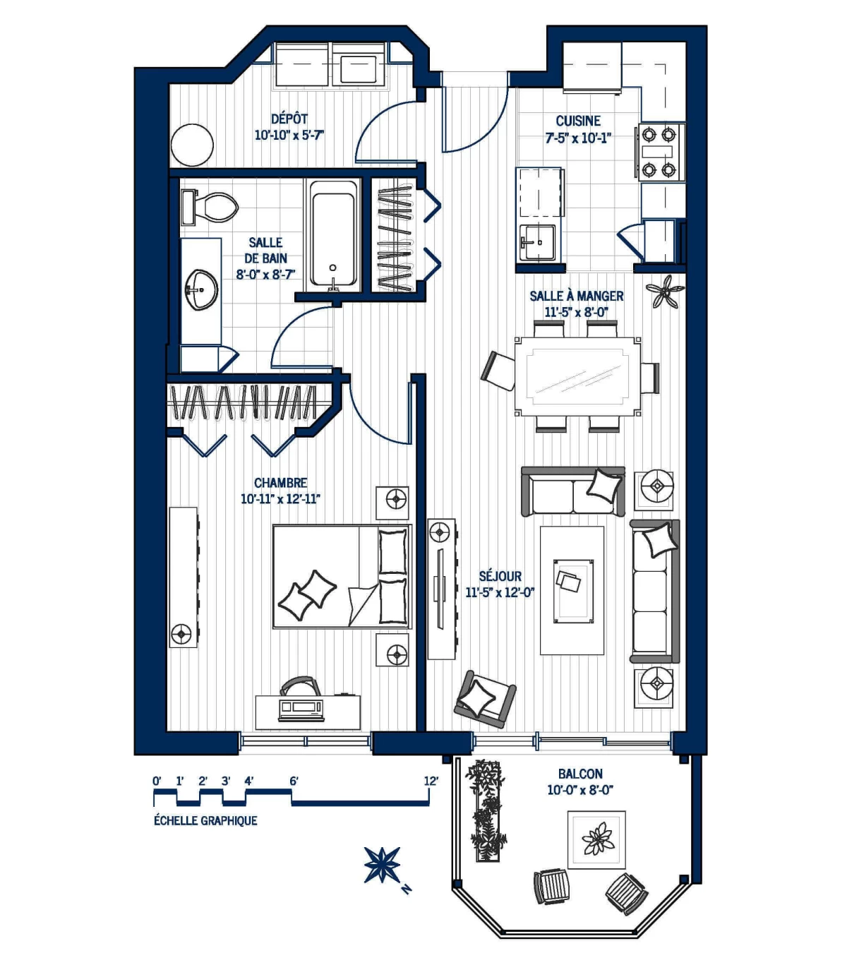 Plan Appartement 316