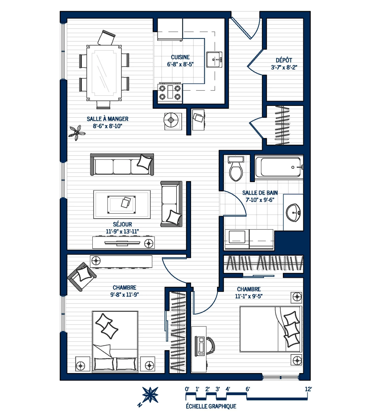 Plan Appartement 104