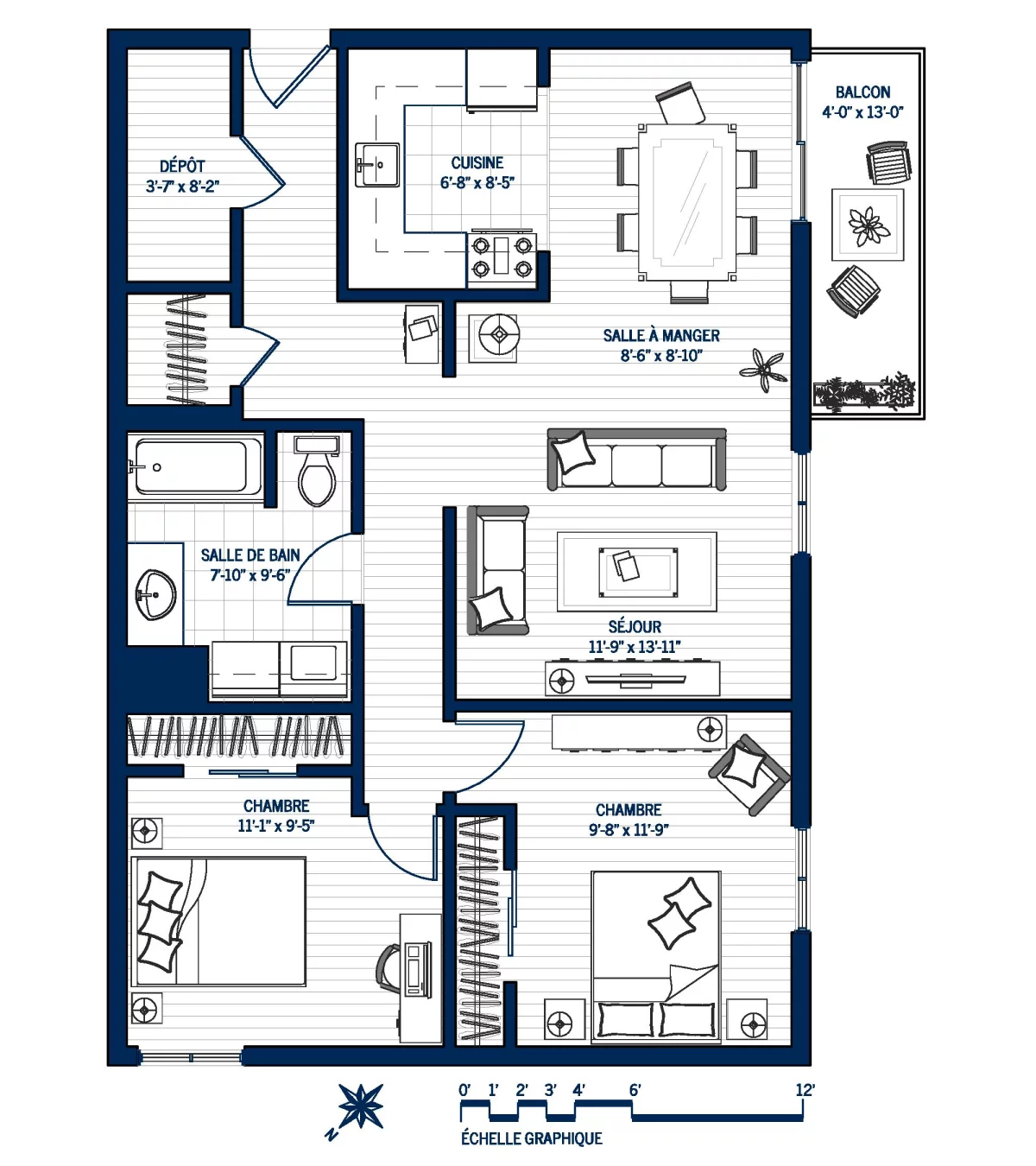 Plan Appartement 203