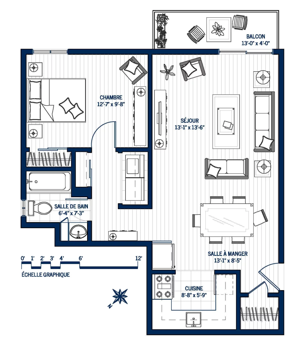 Plan Appartement 302