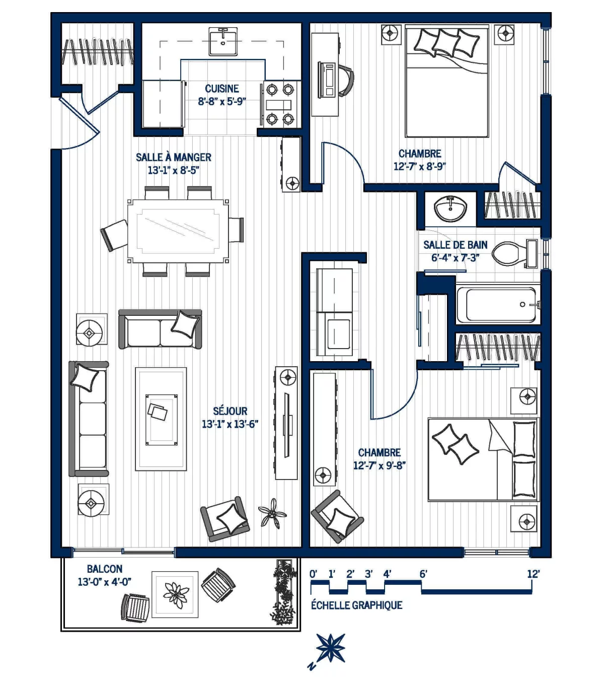 Plan Appartement 405