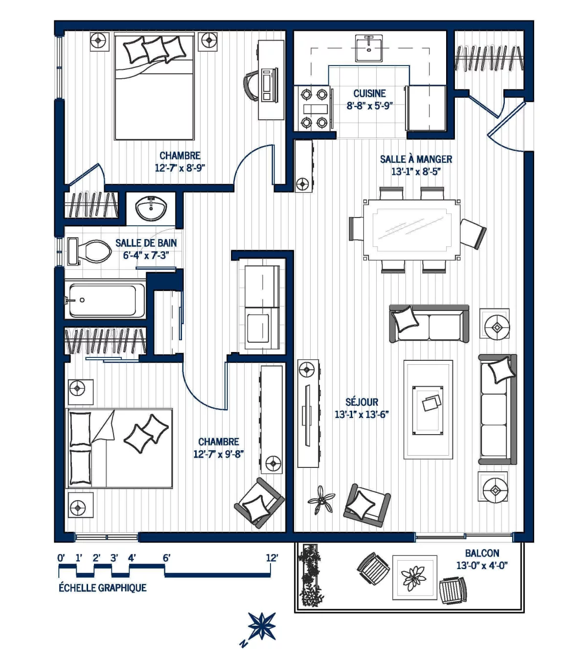 Plan Appartement 401