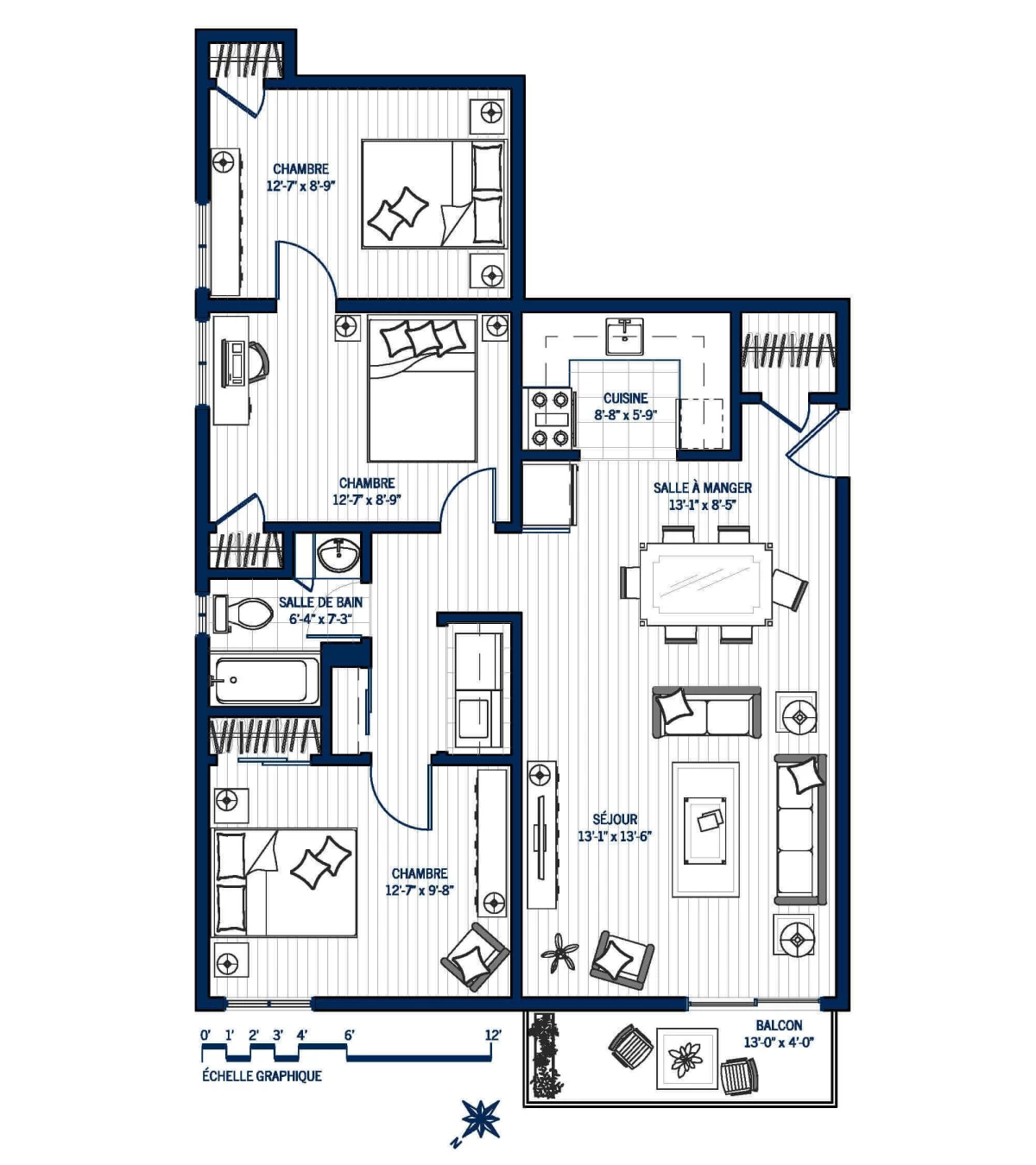 Plan Appartement 301