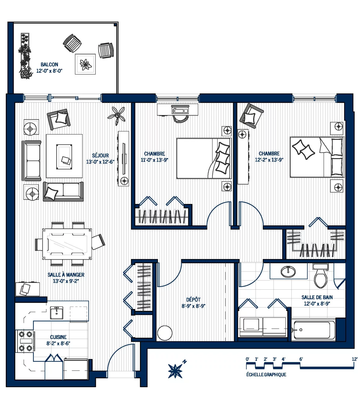 Plan Appartement 105