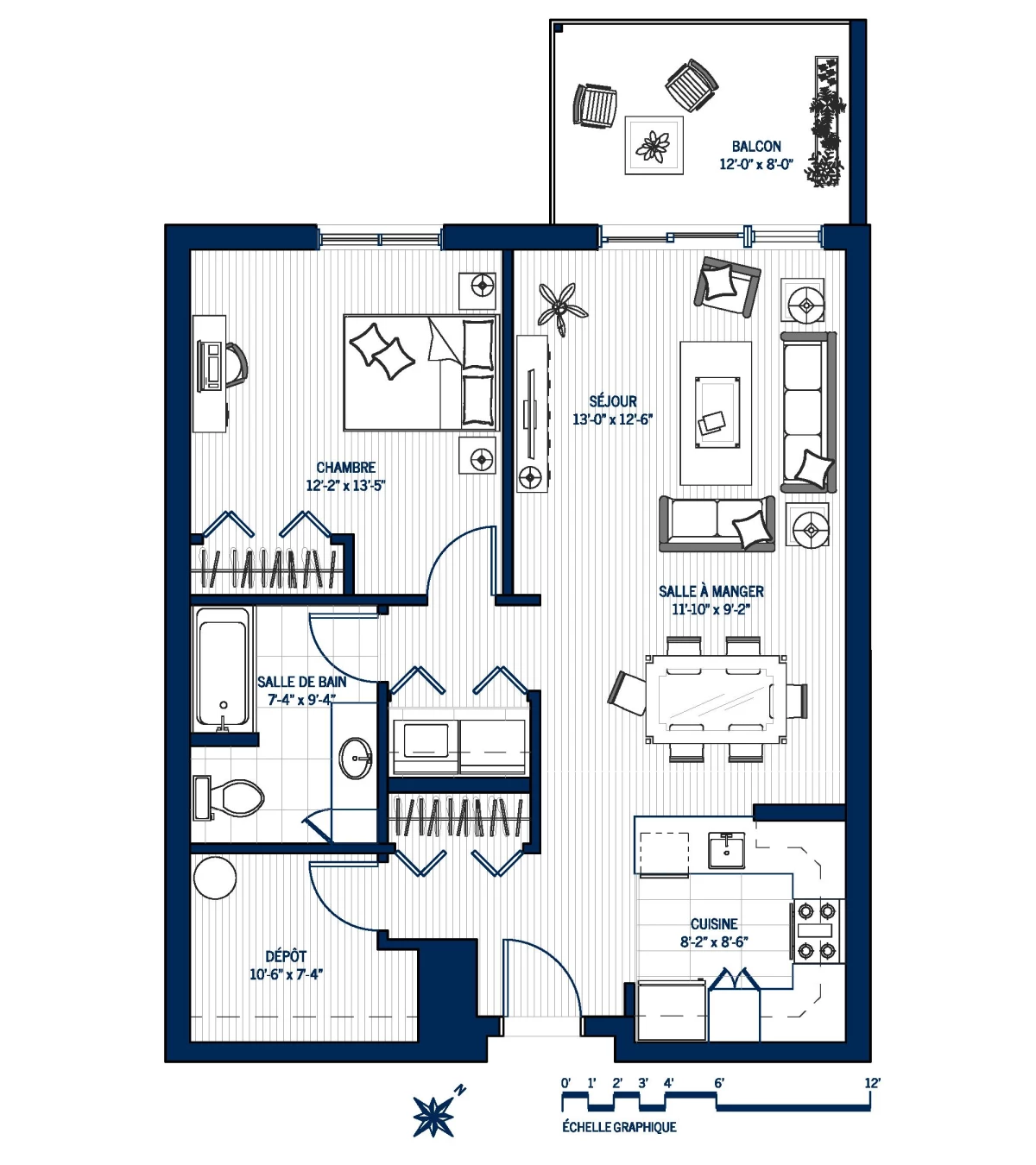 Plan Appartement 104