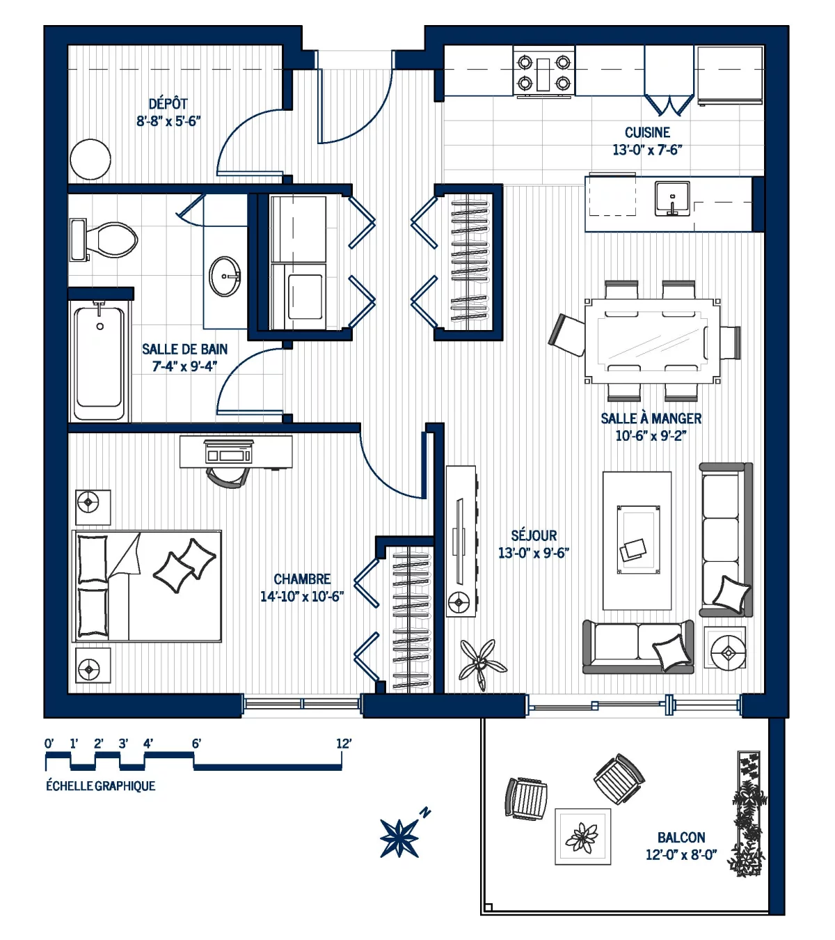 Plan Appartement 107