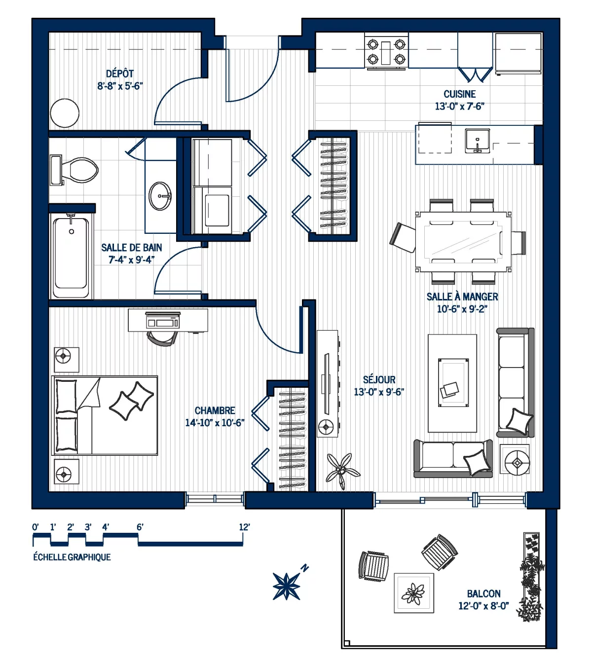 Plan Appartement 207