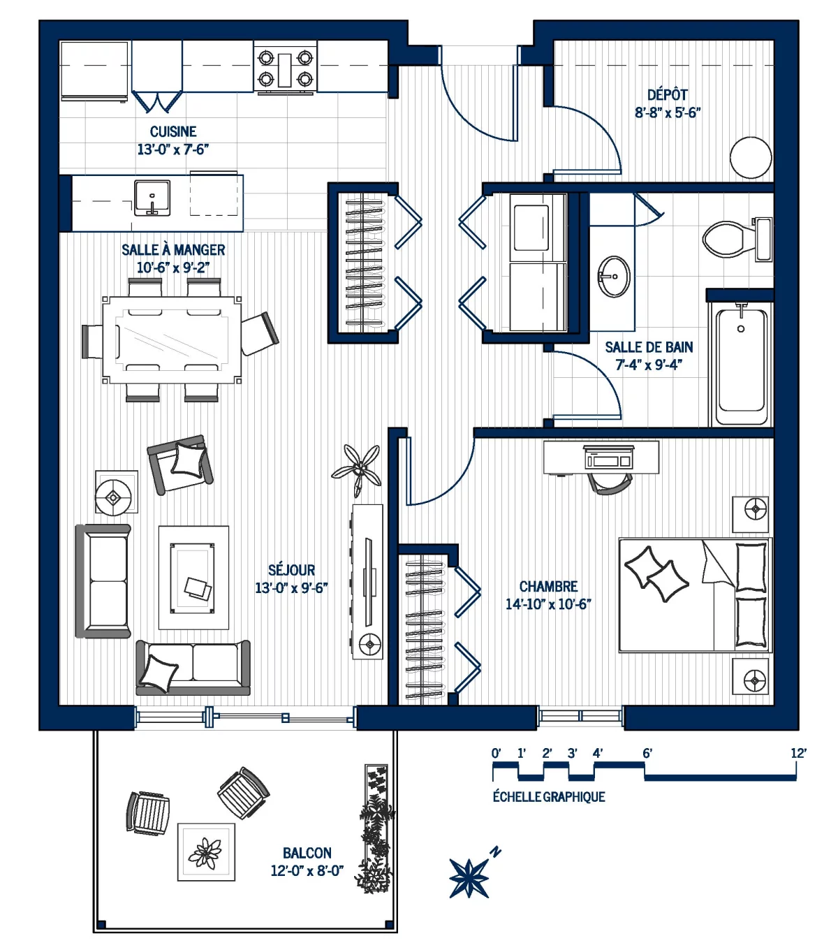 Plan Appartement 408