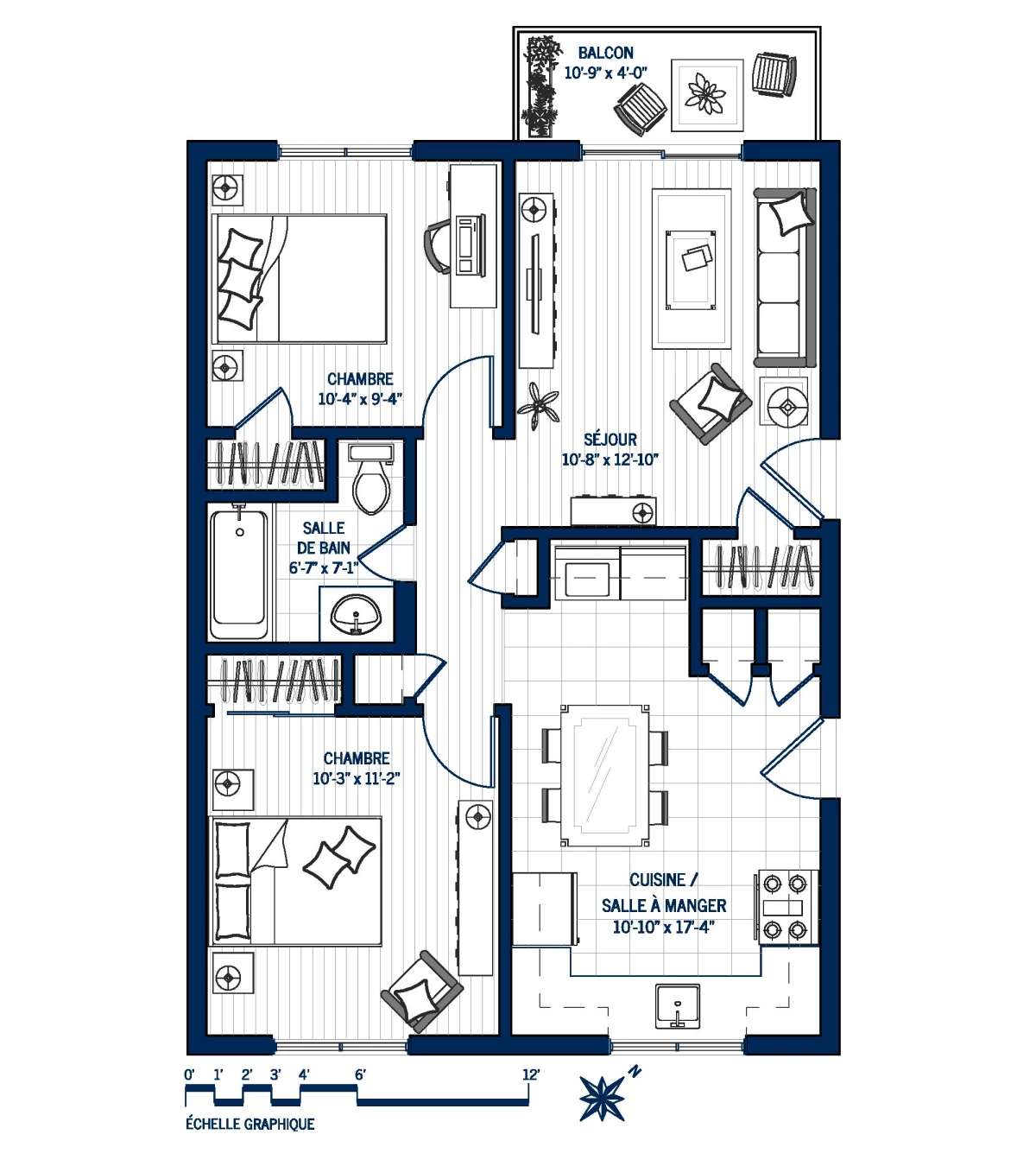 Plan Appartement 3