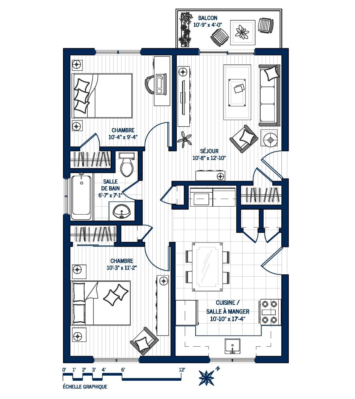 Plan Appartement 3