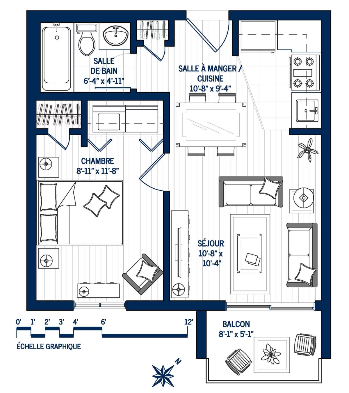 Plan Appartement 408