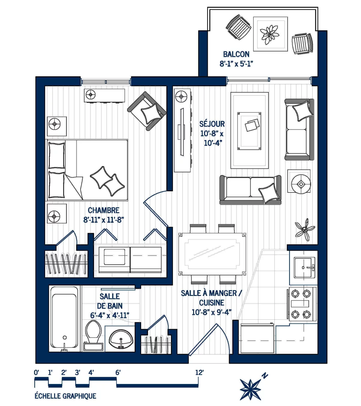 Plan Appartement 305