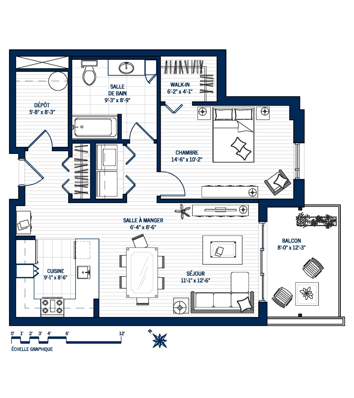 Plan Appartement 215