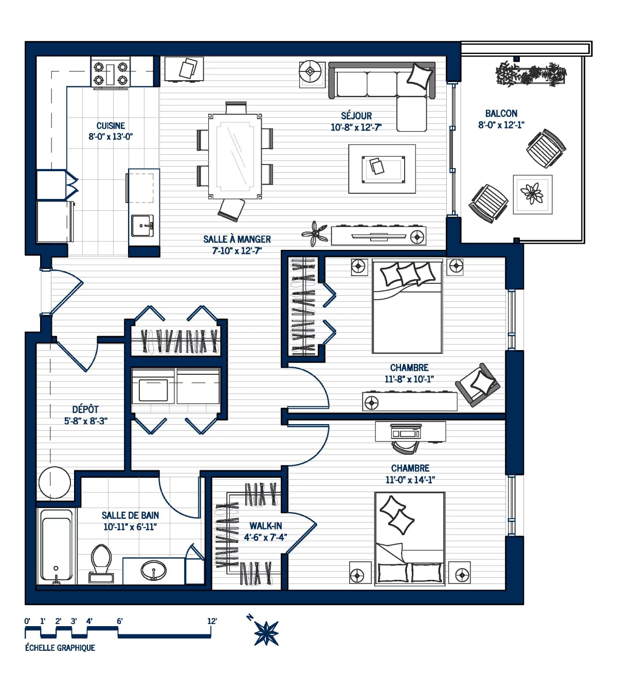 Plan Appartement 317