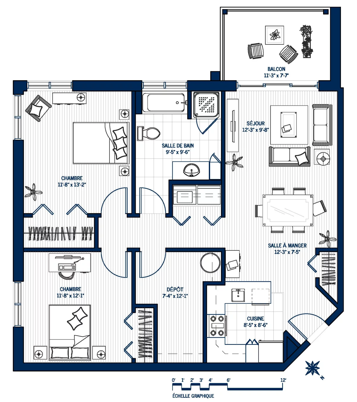 Plan Appartement 508