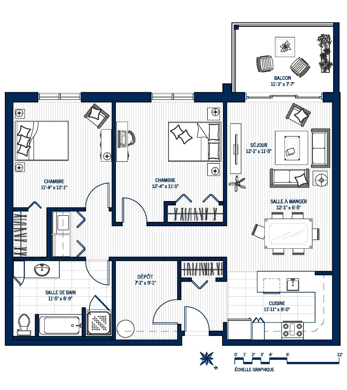 Plan Appartement 305