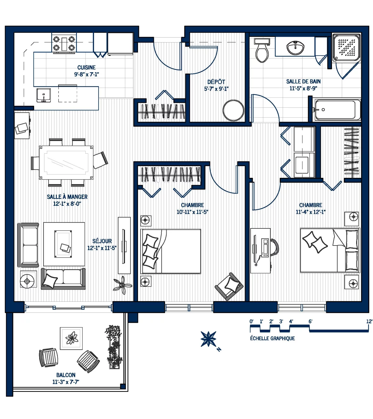 Plan Appartement 514