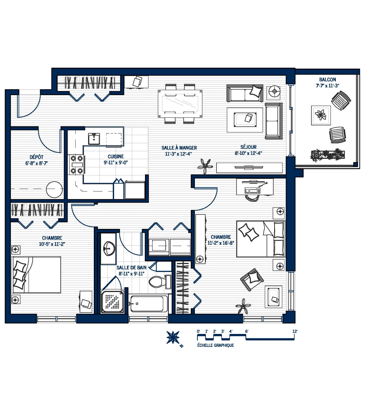 Plan Appartement 501