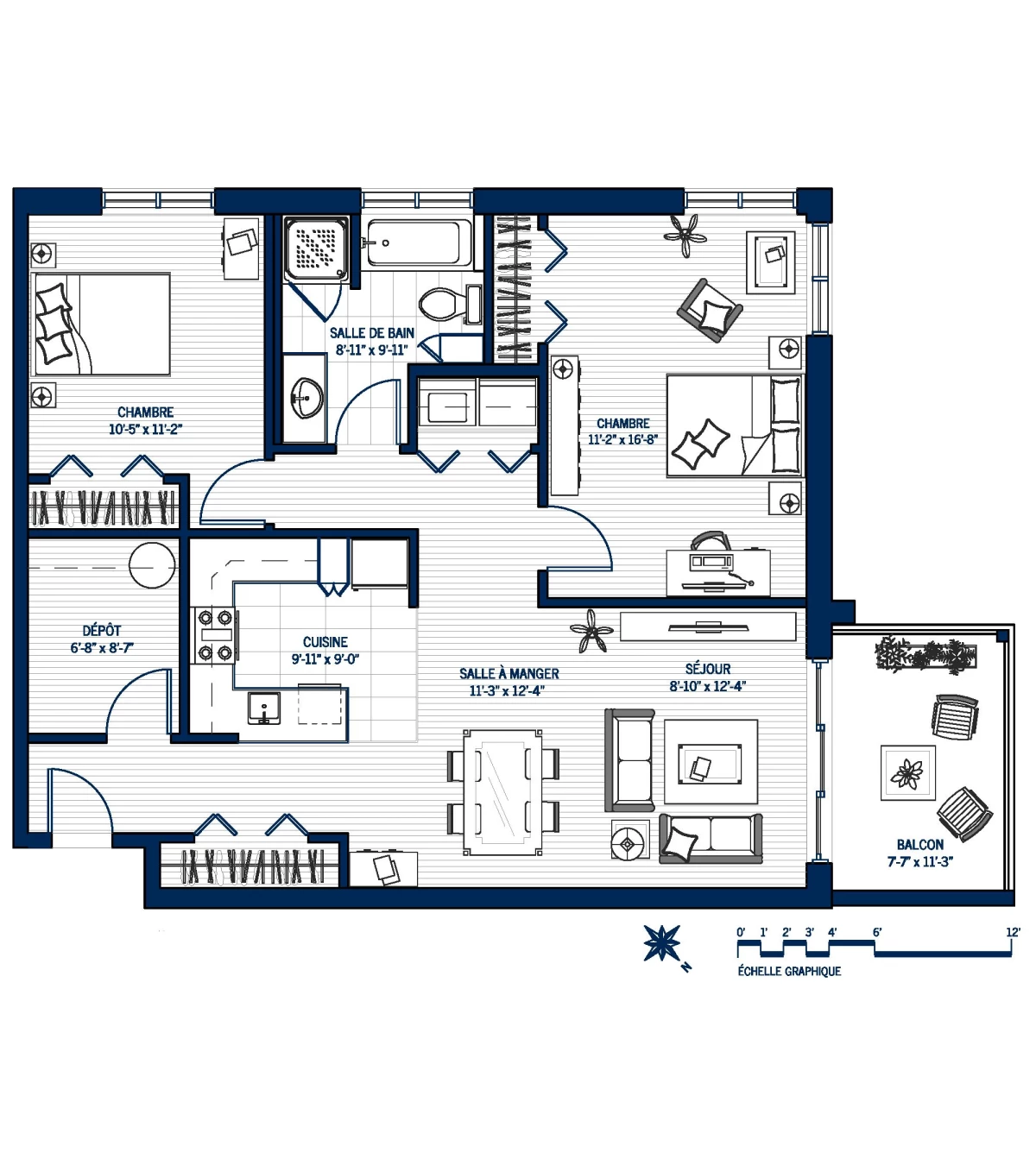 Plan Appartement 502