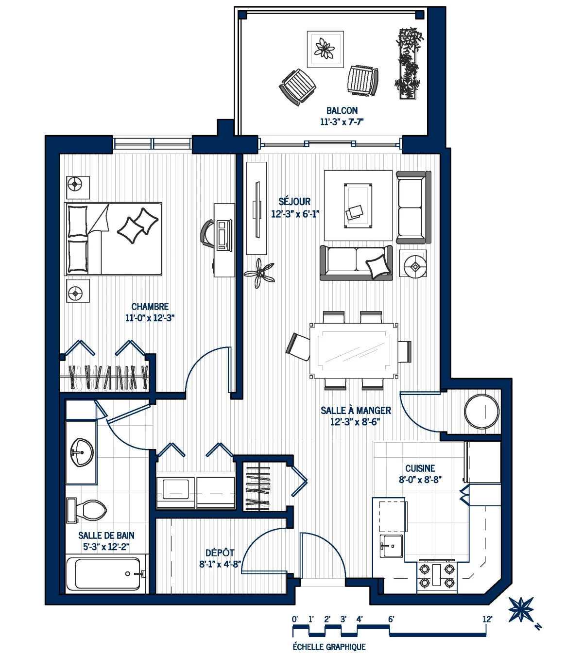 Plan Appartement 303