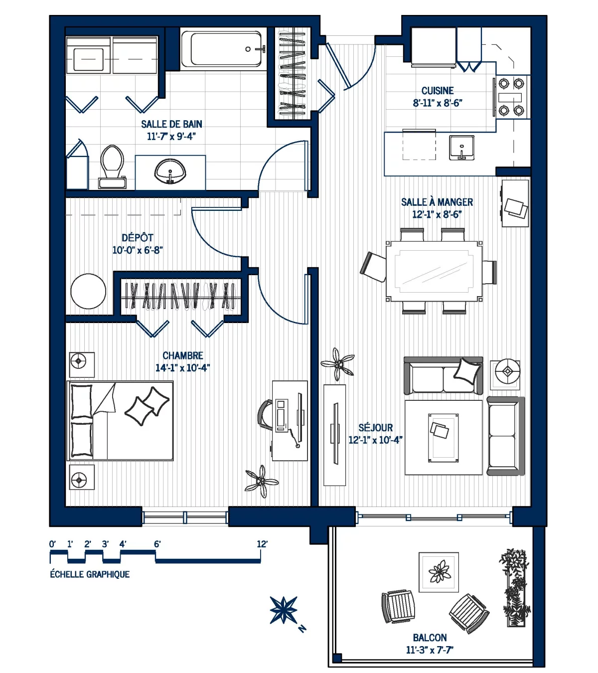 Plan Appartement 511