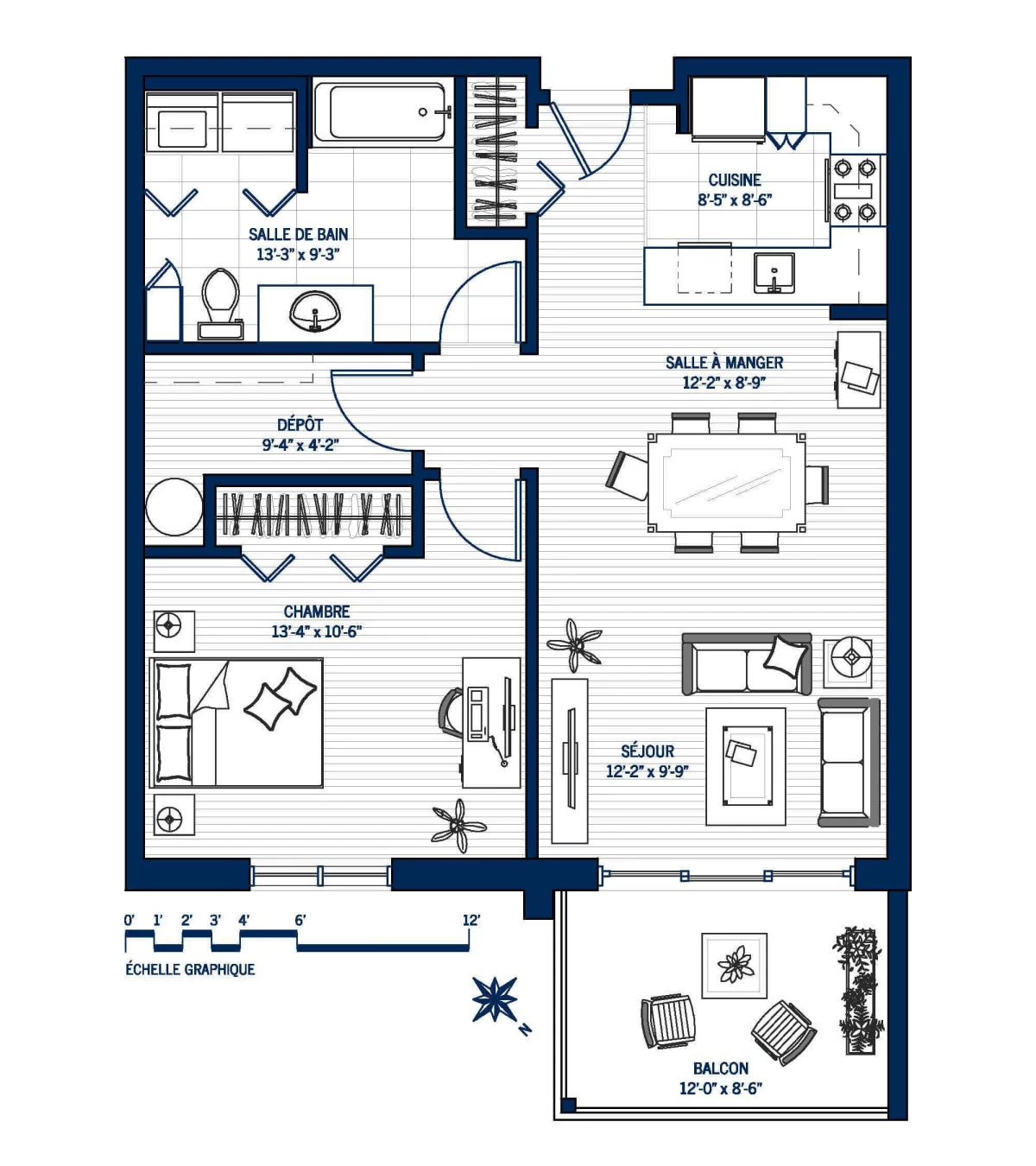 Plan Appartement 405