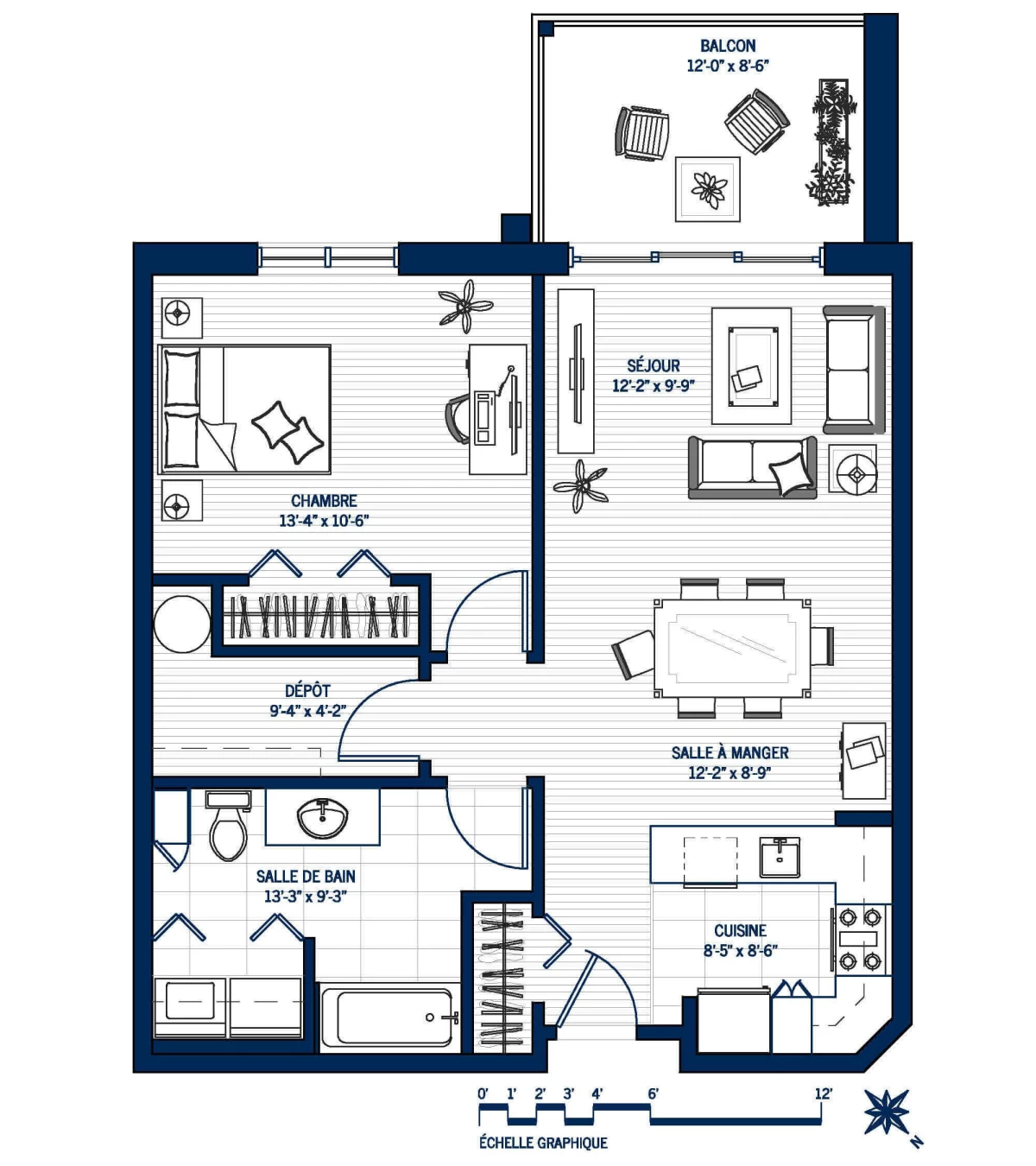 Plan Appartement 209